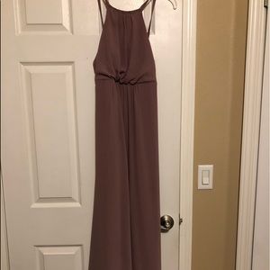 Show Me ur Mumu chiffon dress-mauve small